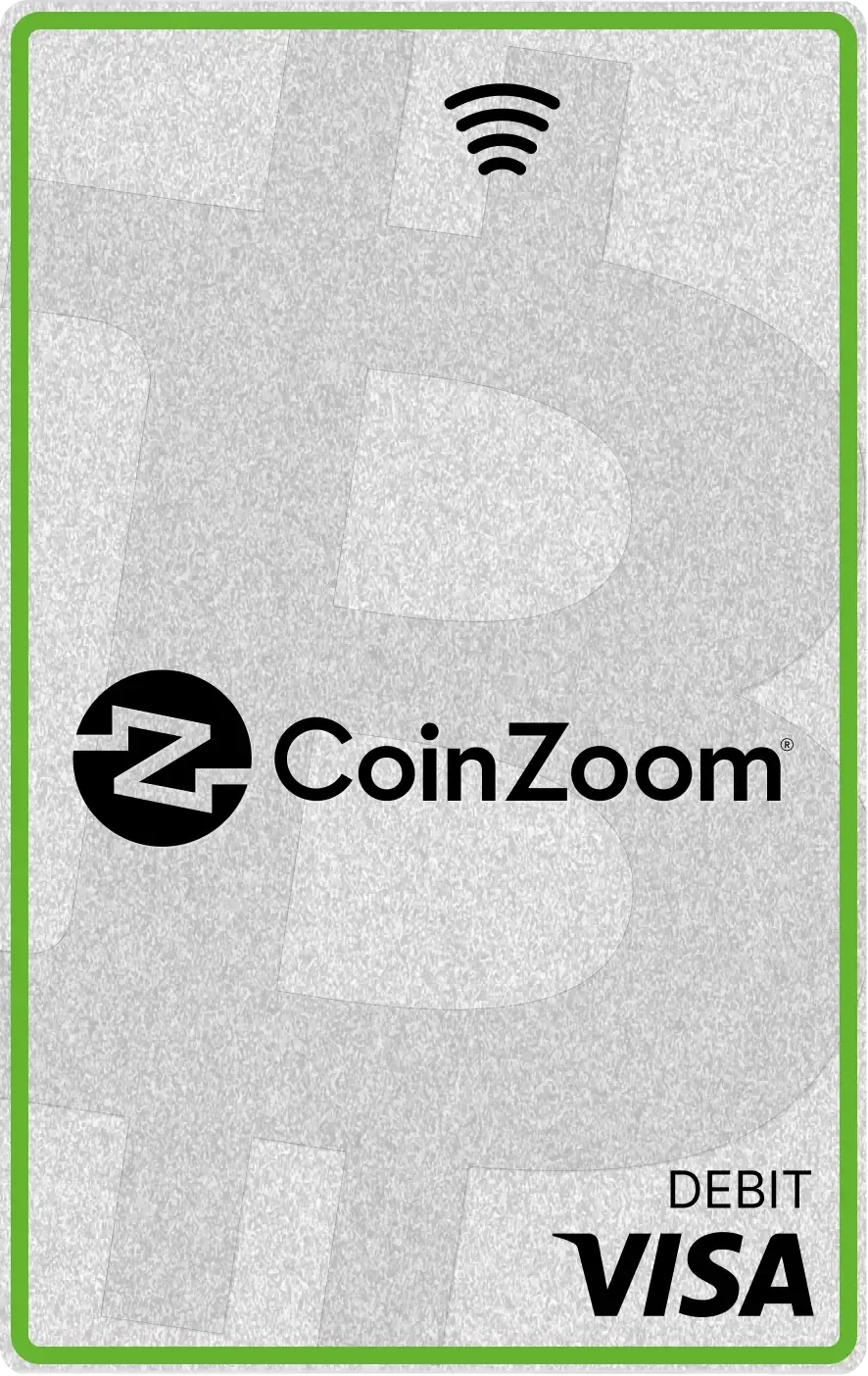 CoinZoom Non-Prime Visa debit card