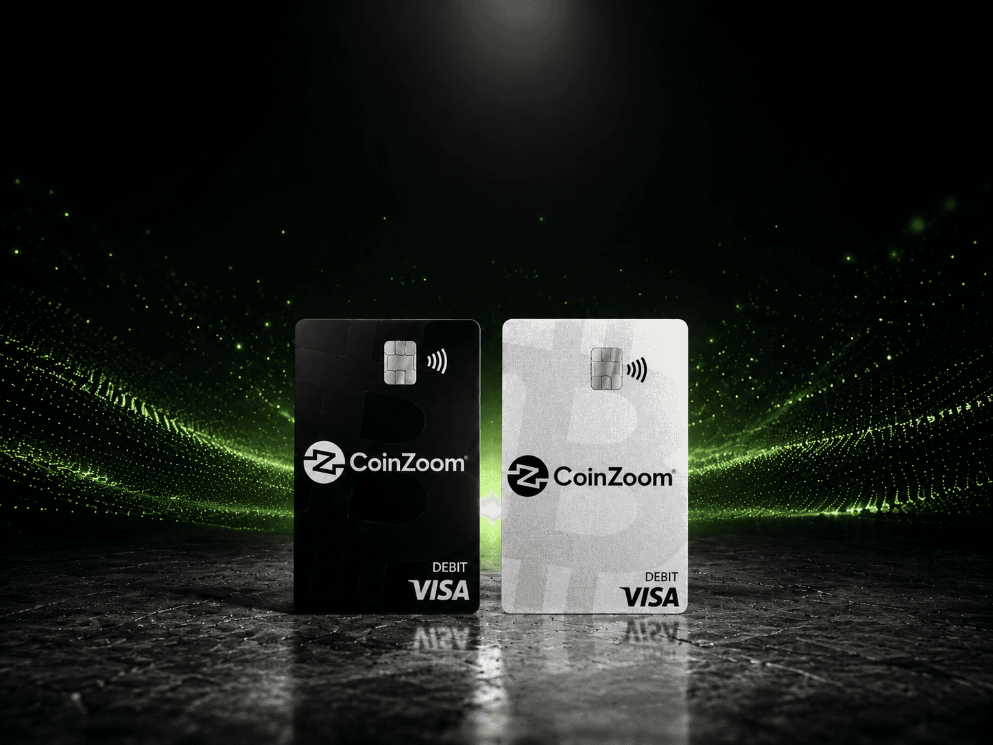 CoinZoom Visa cards